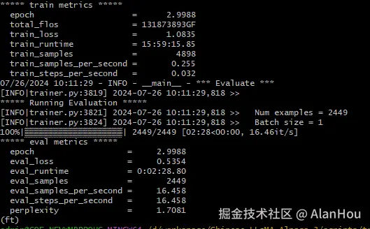 llama 3 Chinese微调