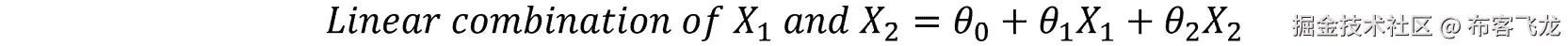 图 3.21：X1 和 X2 的线性组合