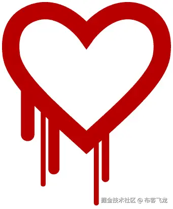 图 8.1 – Heartbleed 漏洞的标志