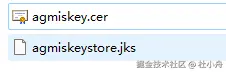 jks后缀的文件就是密钥库