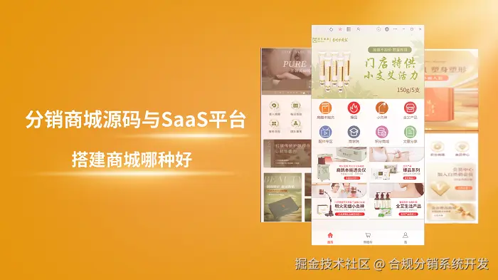 分销商城源码与SaaS平台搭建商城哪种好