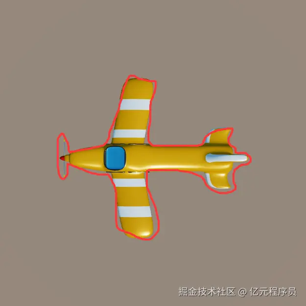 想要这样描个边