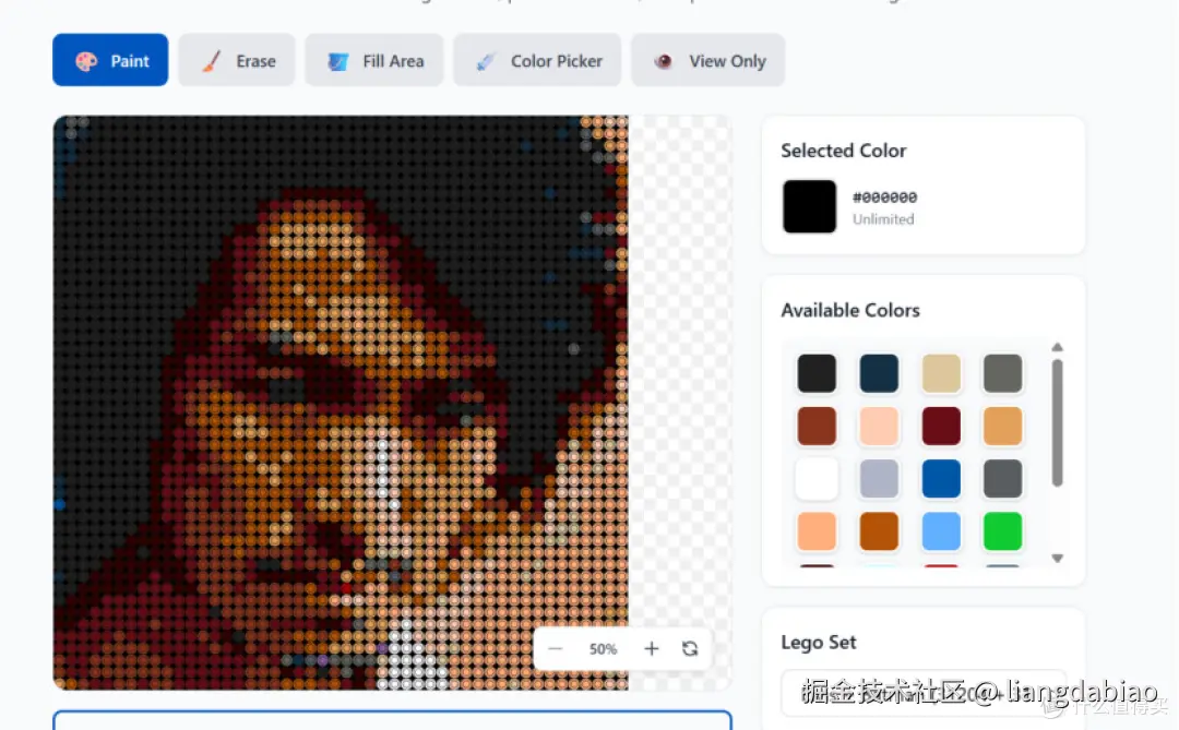 DIY拼出来的油画-佬玩乐高积木像素画吗-积木拼豆-看看有没有人玩