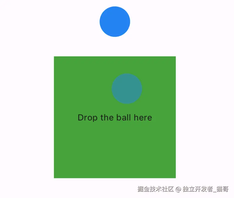 Draggable and DragTarget