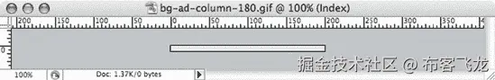 The gray background image for our narrow right column