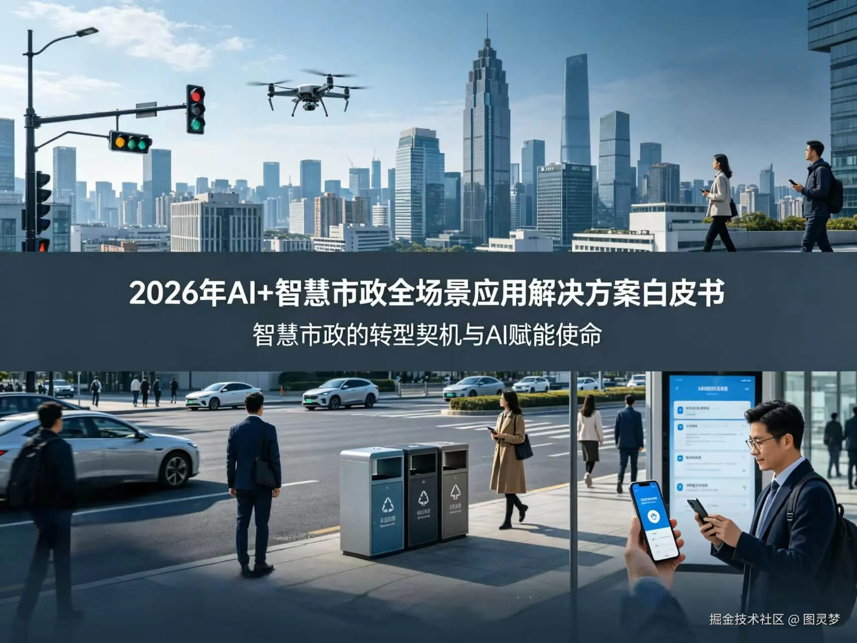 2026年AI+智慧市政全场景应用解决方案白皮书 - 全2166页下载