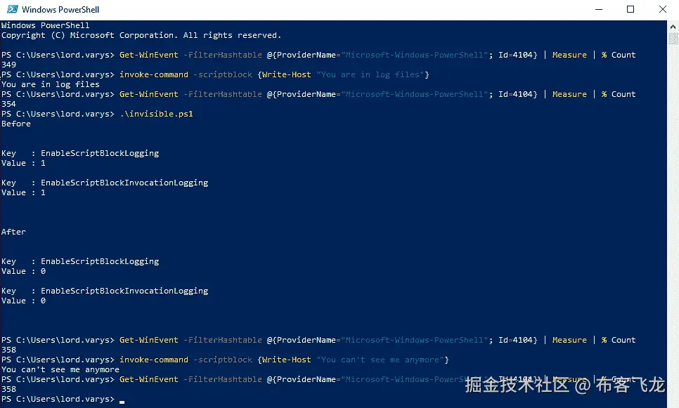图 2.13 – PowerShell 脚本块日志记录绕过