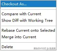 远端分支检出