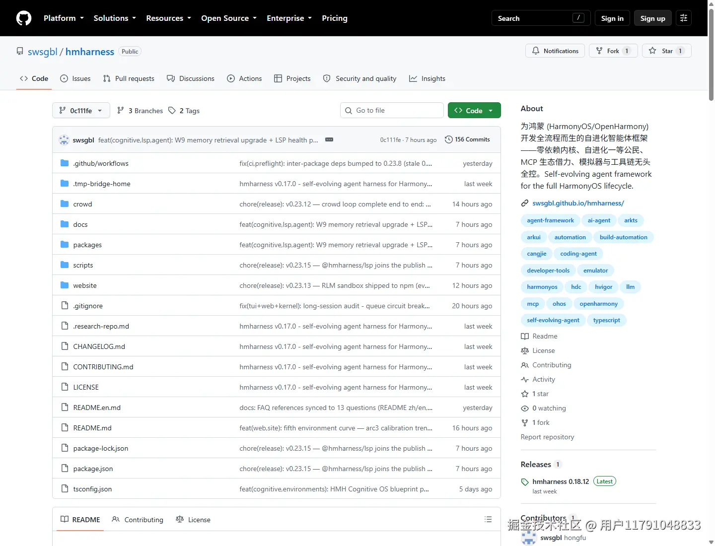 GitHub 仓库入口