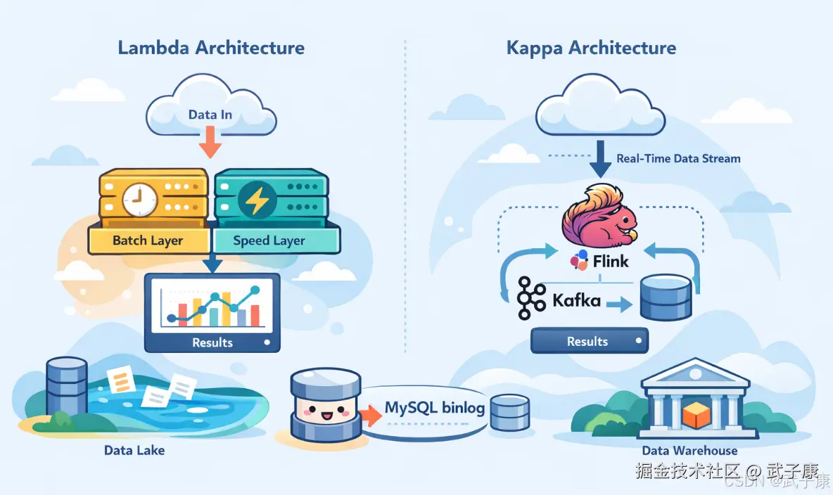 大数据-267 实时数仓-架构演进：Lambda与Kappa架构实战指南
