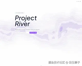 把 Git 提交历史变成一条流动的河——Project River