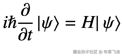i\mathit{\hslash}\frac{\partial }{\partial t}\left|\left.\psi \right\rangle =H\right|\left.\psi \right\rangle