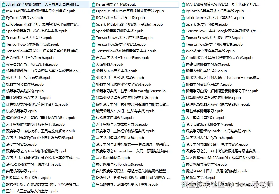 85本适合AI初学者入门人工智能的书籍合集