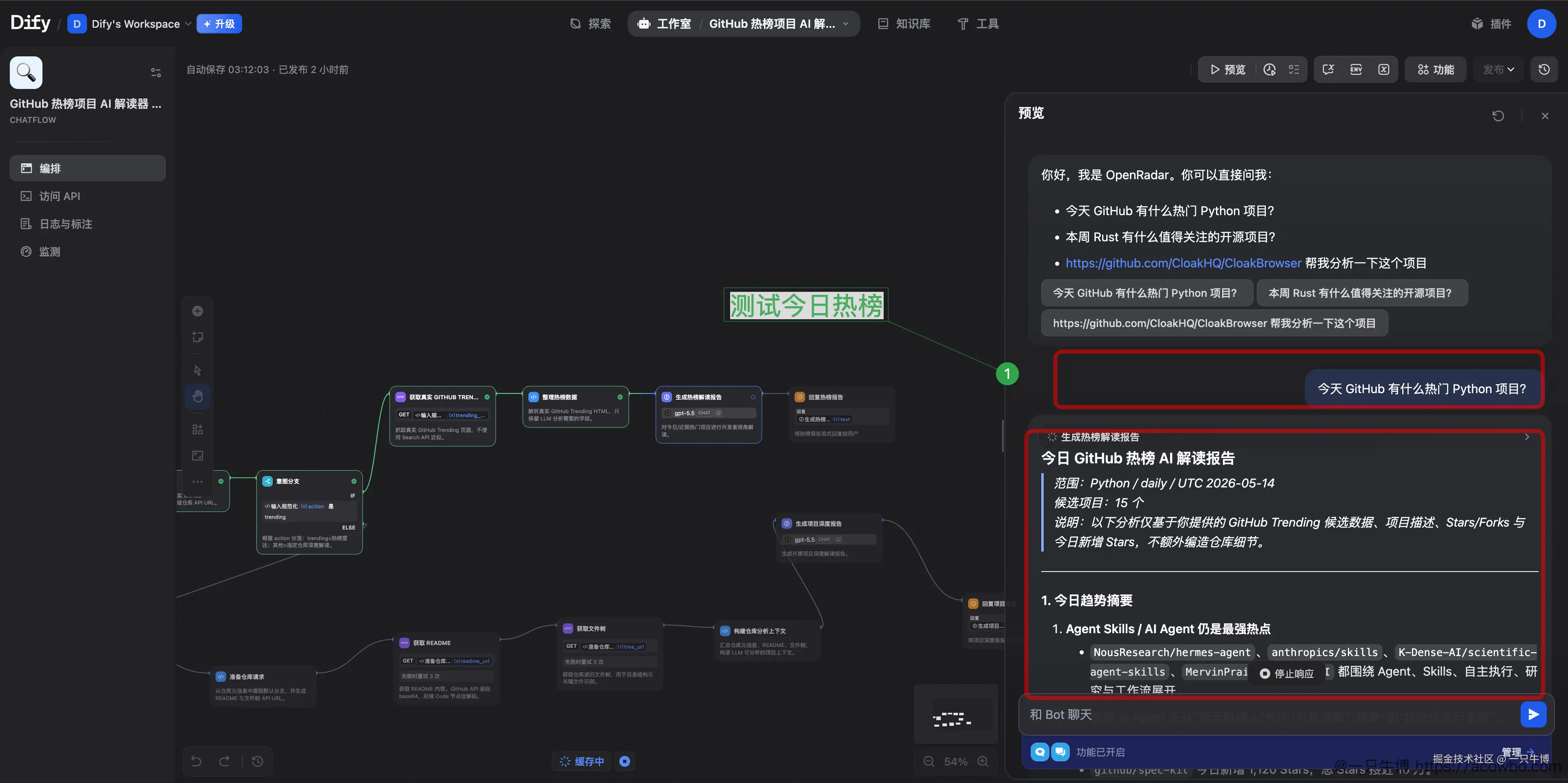热榜报告生成过程