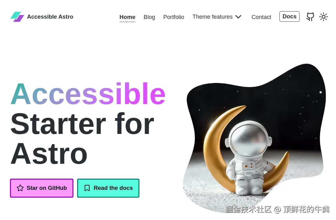 Accessible Astro Starter