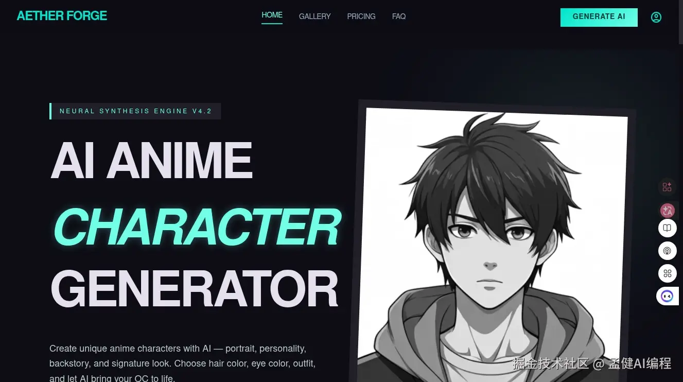 getchargen.com anime 子页面