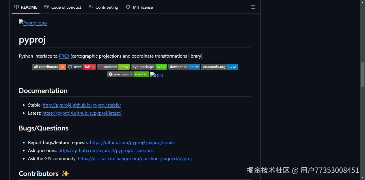 README区域截图
