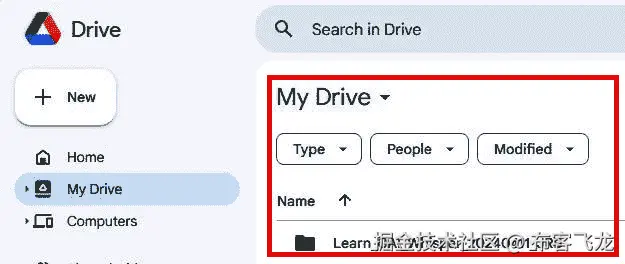 图 9.8 – Google Drive 中包含 DLAS 检查点文件的文件夹示例