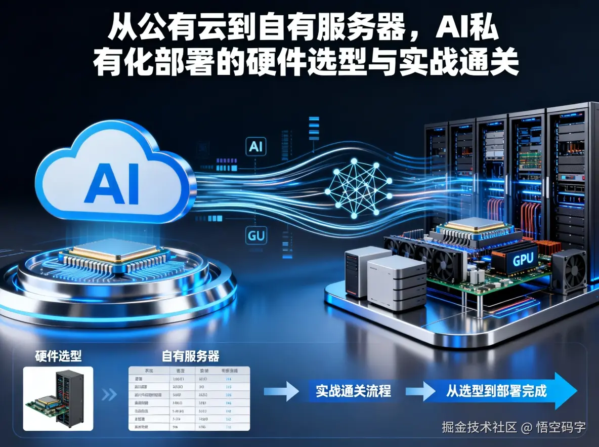 从公有云到自有服务器，AI私有化部署的硬件选型与实战通关.png