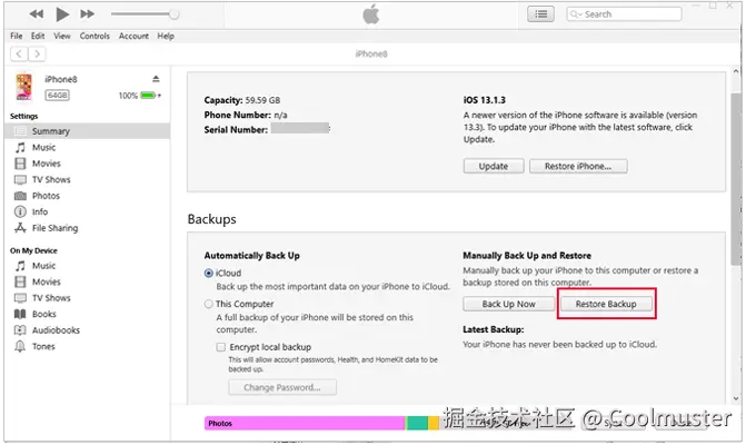 如何使用 itunes 从损坏的 iPhone 上获取笔记