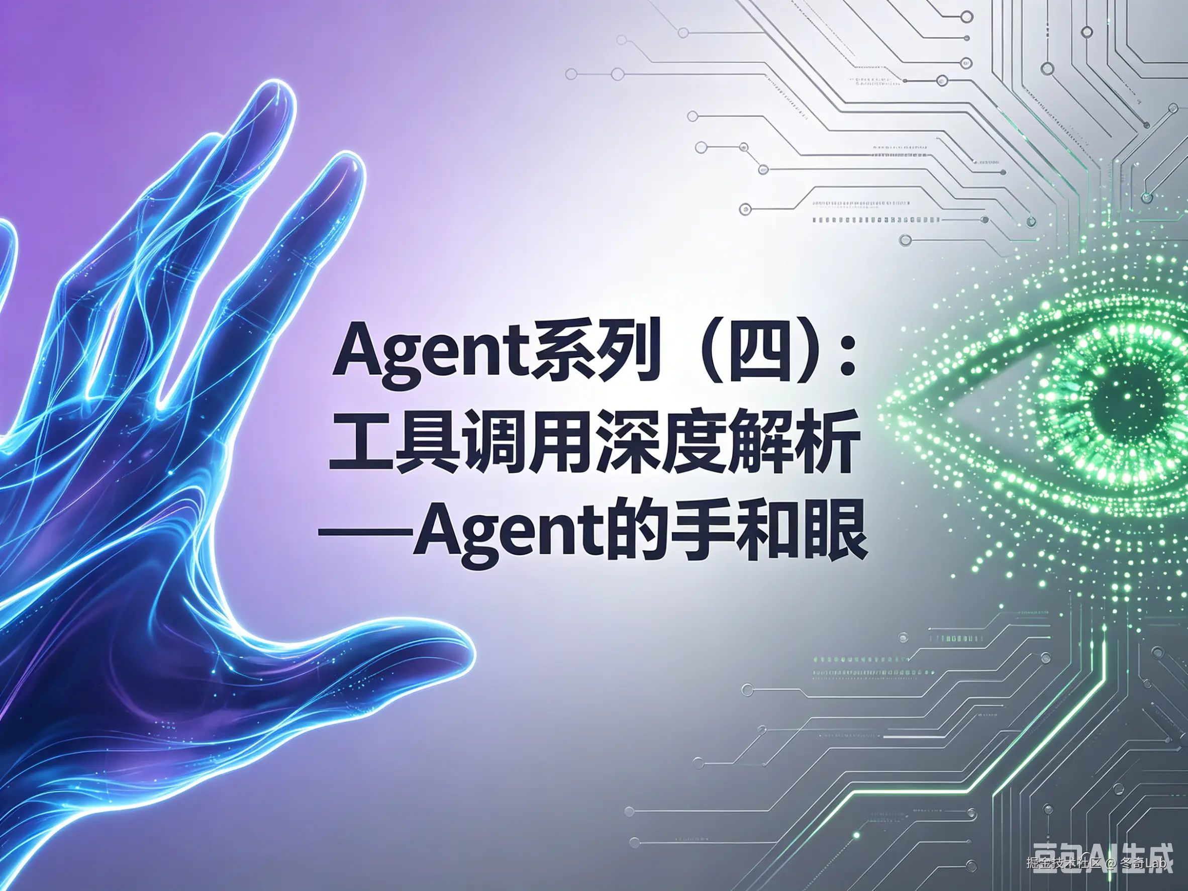 Agent系列（四）：工具调用深度解析——Agent 的手和眼