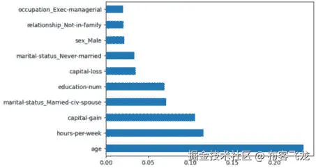 图 12.3：特征重要性