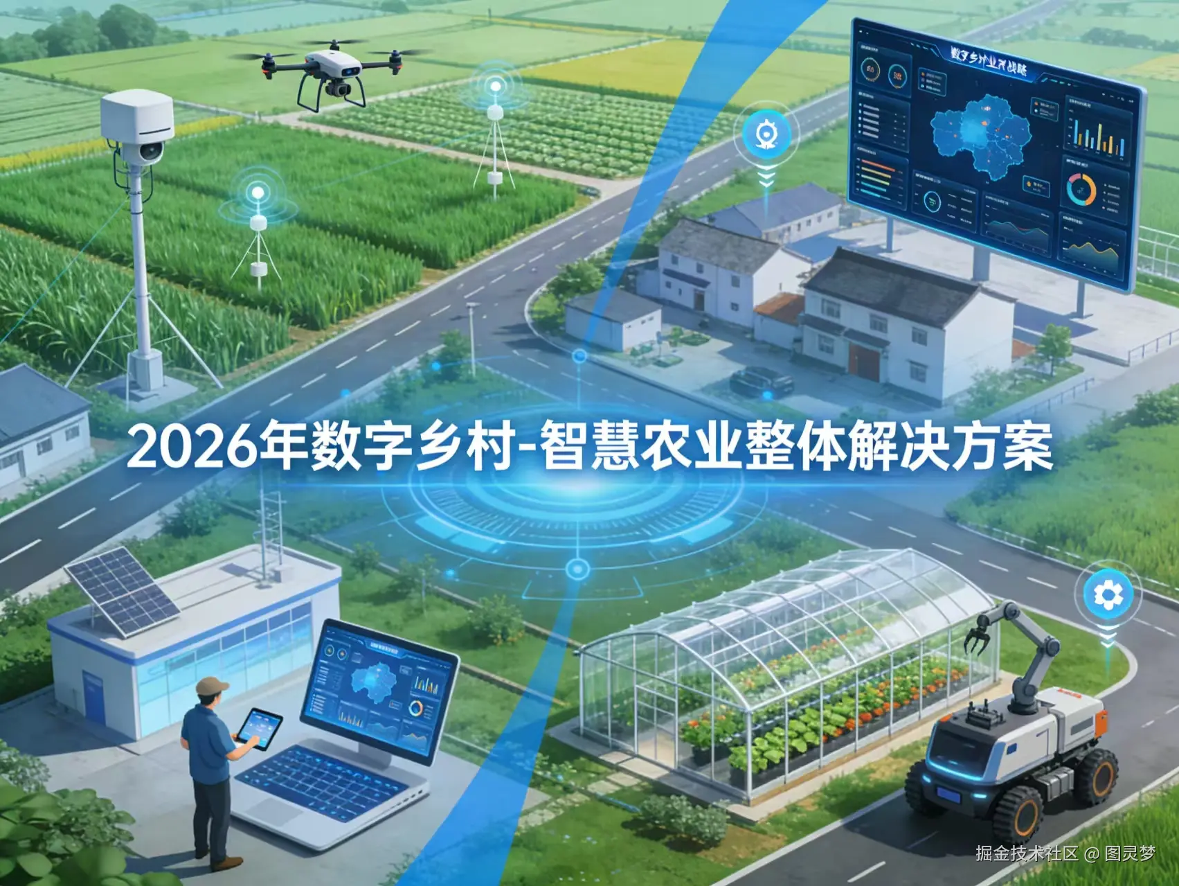 2026年数字乡村-智慧农业整体解决方案 - 全1191页下载