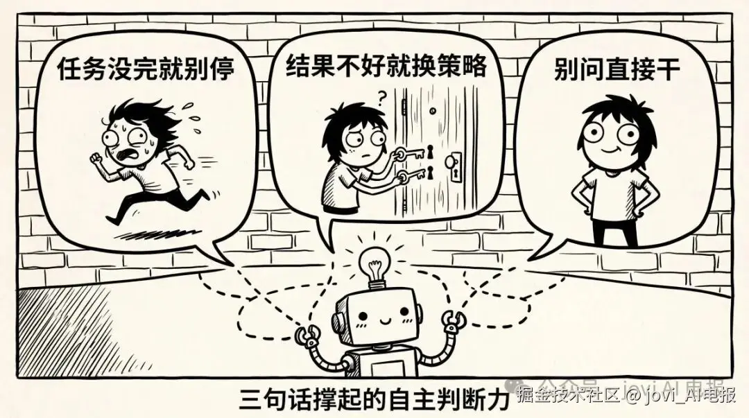 三句话的自主判断力