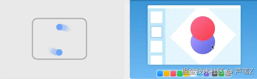 macOS 双指旋转操作演示
