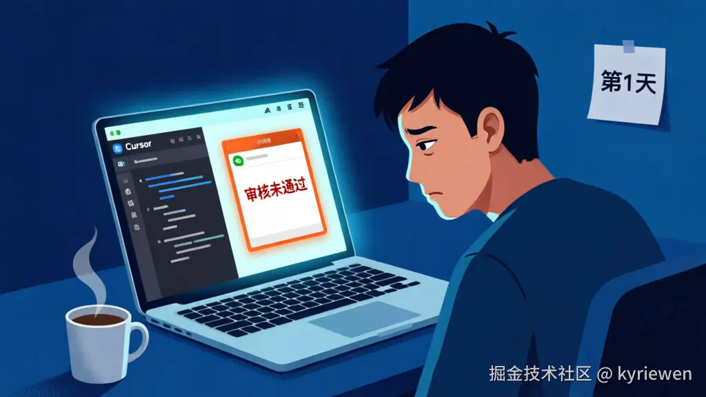 一个人+Cursor，7天上线付费小程序：第1天我就想放弃了