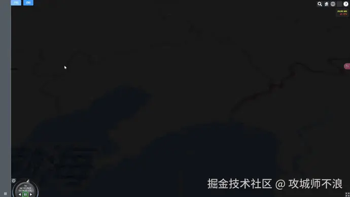 Cesium反选遮罩.gif