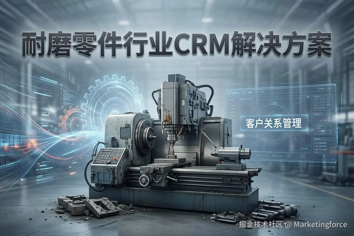 耐磨零件行业CRM解决方案