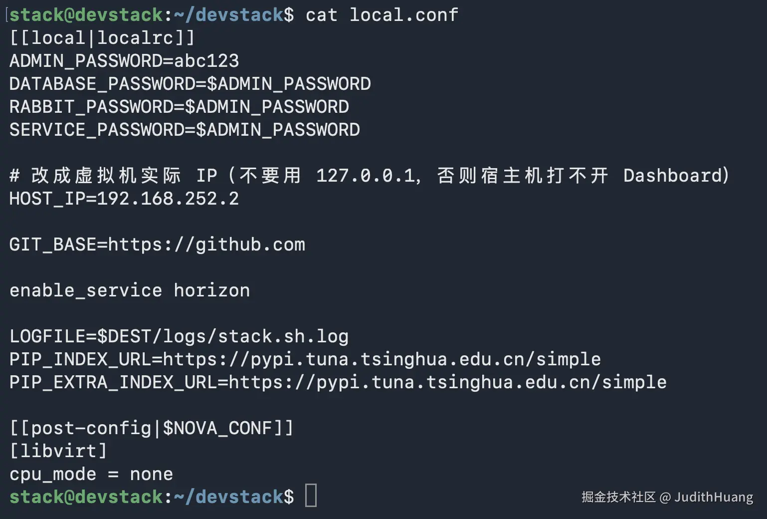 local.conf 配置内容