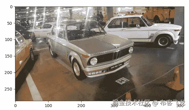 图 4.12 – 一辆车的内容图像    