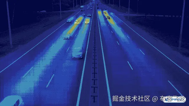 Ultralytics YOLOv8 交通热力图