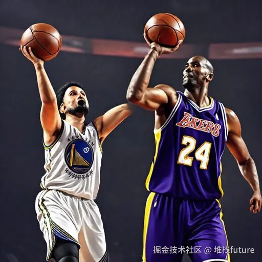 斯蒂芬库里和科比布莱恩特打球