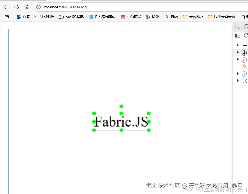 Fabric.js从入门学习到实现labelImg矩形多边形标注工具
