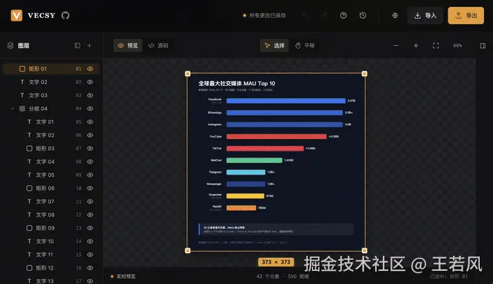 拖拽导入与快捷键导出演示