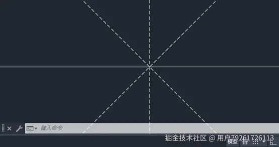 cad构造线如何变成虚线？