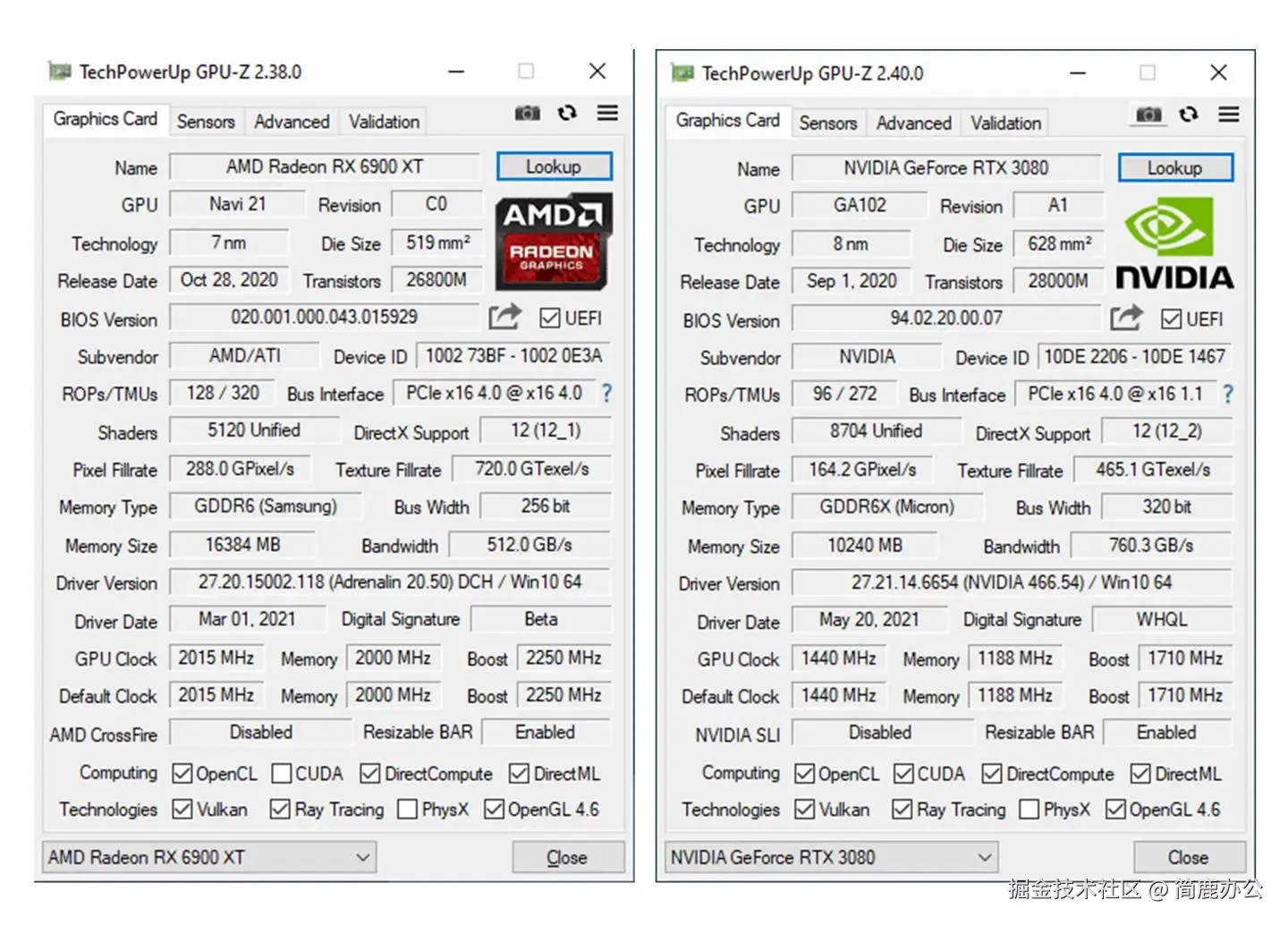 GPU-Z 检测显卡