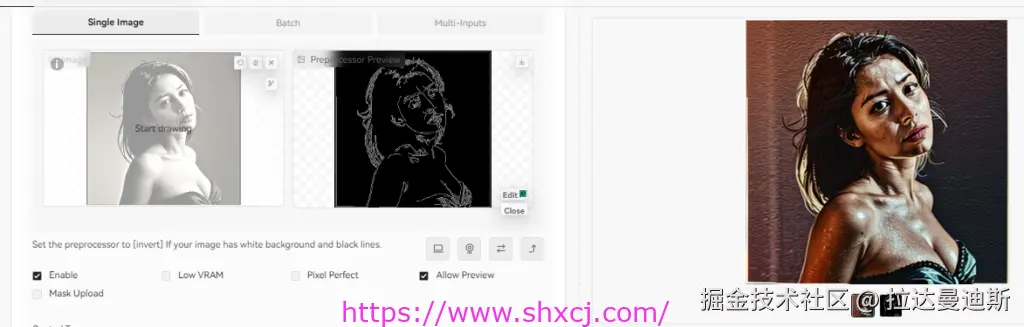 5-2 实物转手绘——Canny硬边缘检测