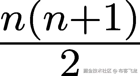 n(n+1) 2