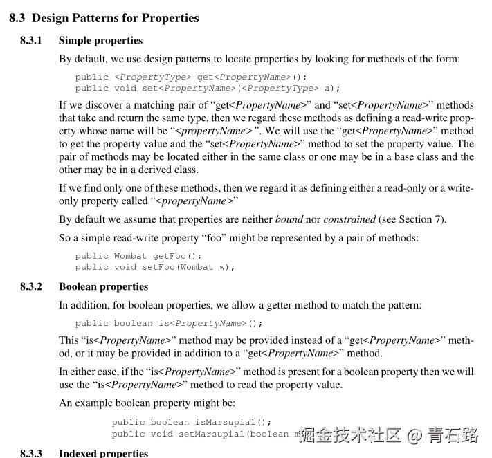 boolean属性官方说明
