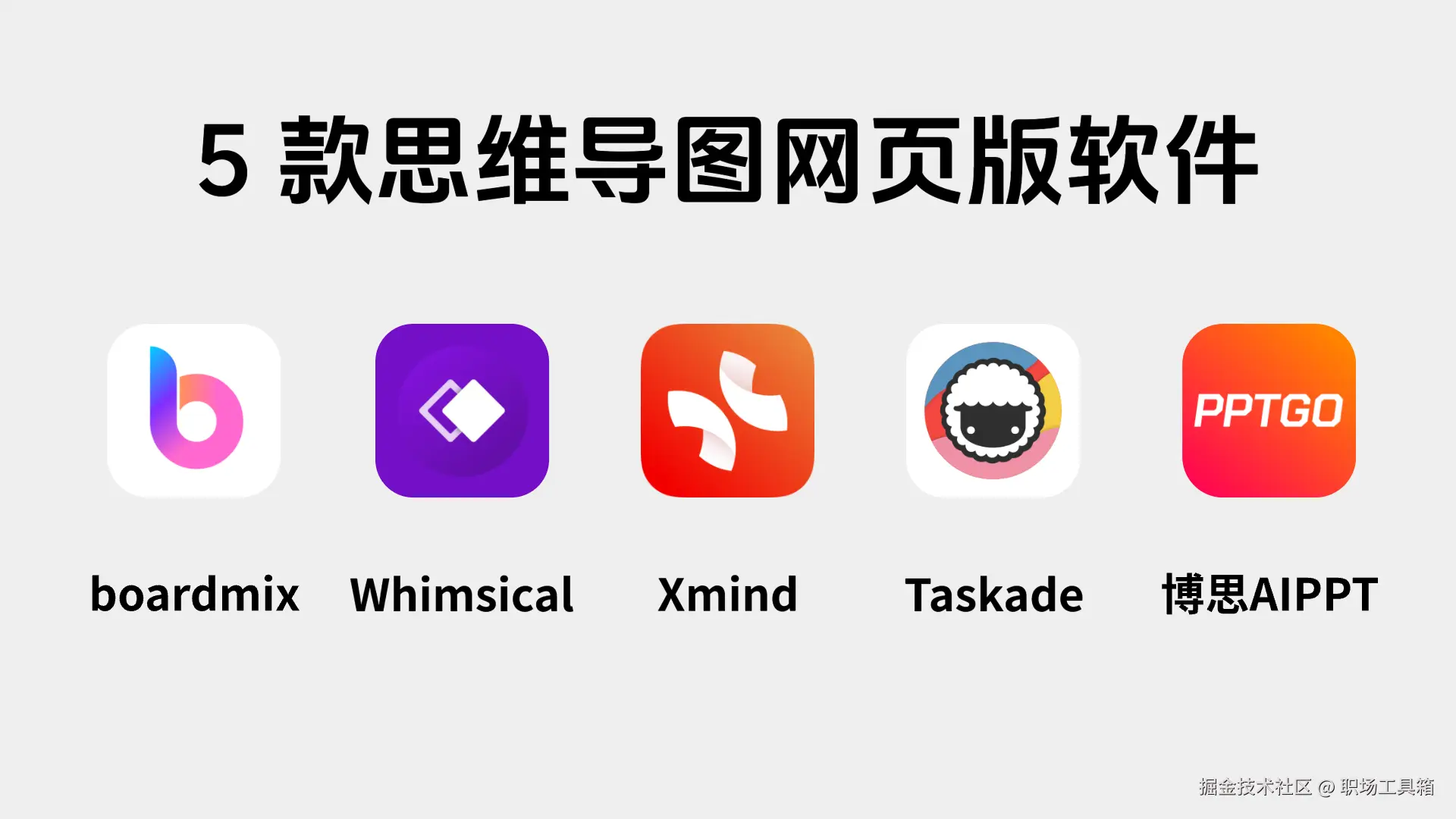 思维导图网页版软件