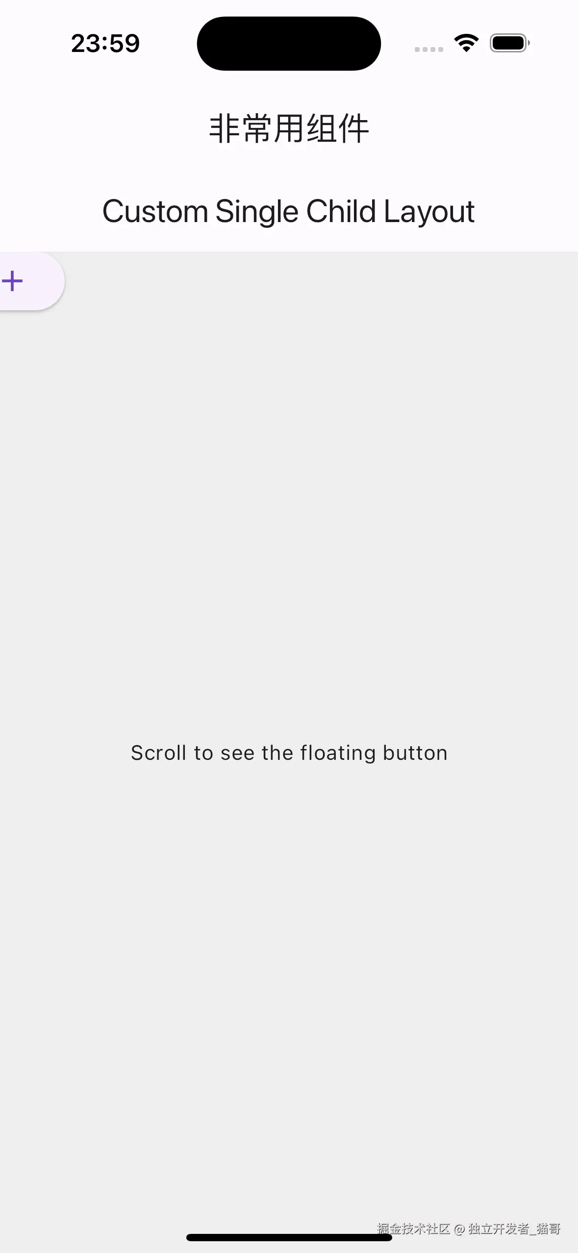CustomSingleChildLayout