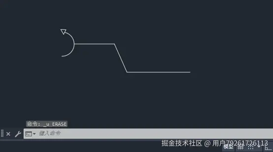 CAD2025如何绘制暖通乙字管图标