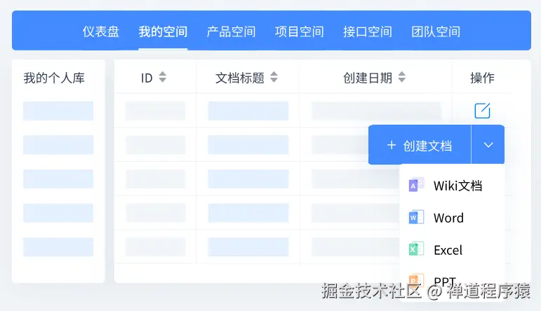 禅道项目管理软件-文档管理