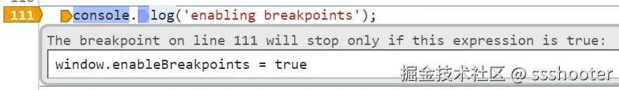 Boolean gate - enable from other breakpoint