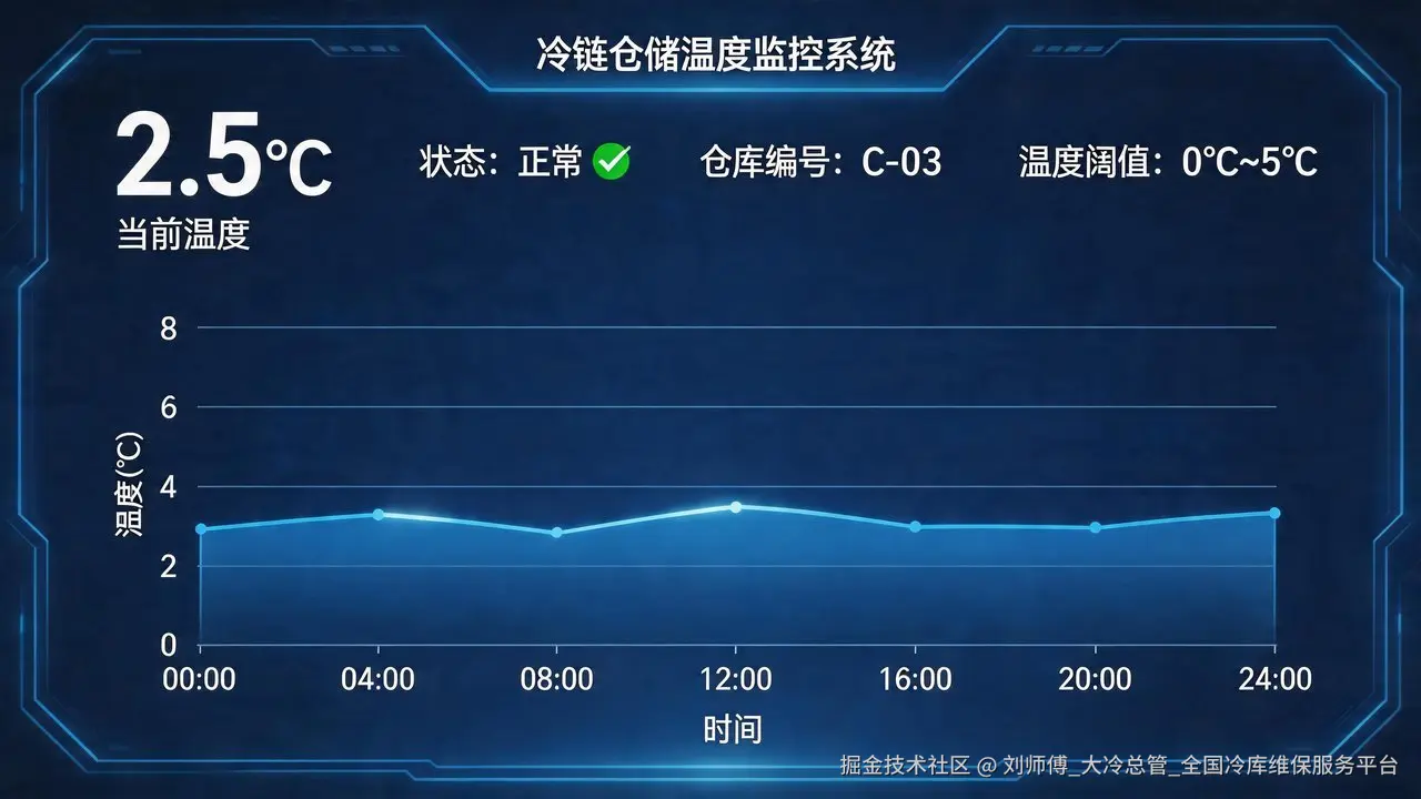 温度监控系统界面