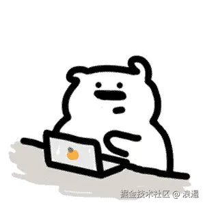 北极熊和黄色的猫.gif